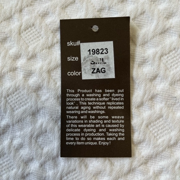 Anu Embroidered Duster NWT - Picture 6 of 6